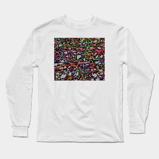 Multicolored 49 by Kristalin Davis Long Sleeve T-Shirt